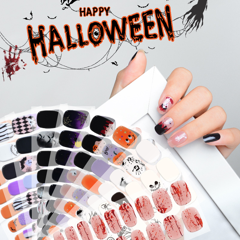 Striping Tape Nail - Полузатвердевающий УФ-гель для ногтей на Хэллоуин,