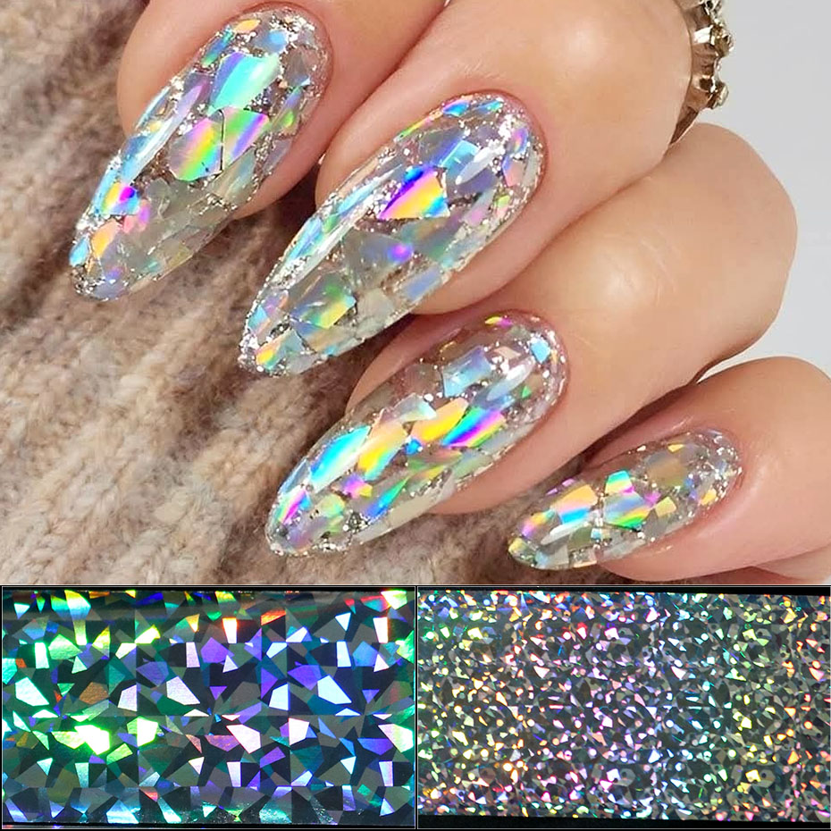 26 шт. лазерных голографически – обзор и цена Striping Tape Nail