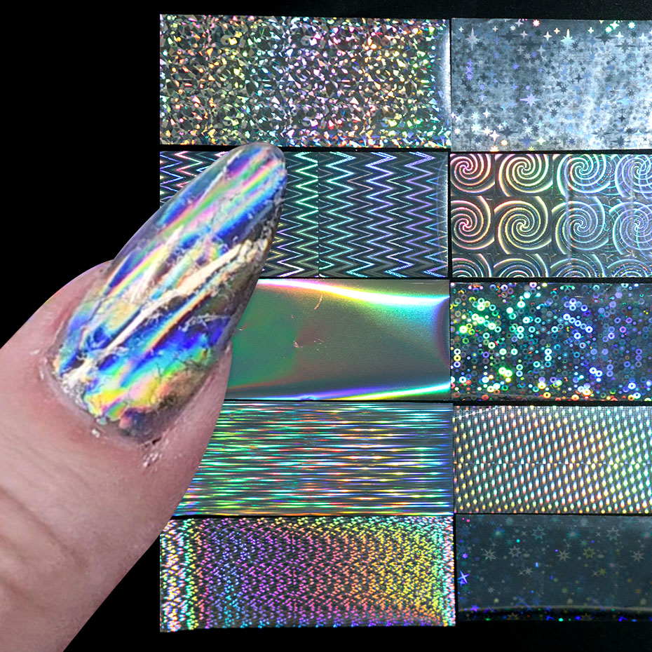 26 шт. лазерных голографически – обзор и цена Striping Tape Nail