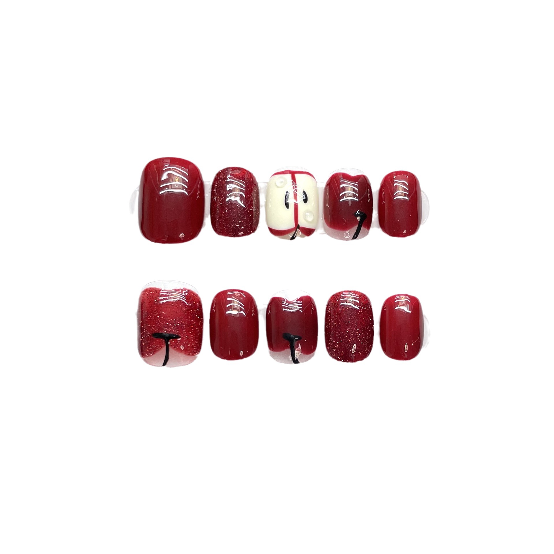 10 шт. роскошных накладных ног – обзор и цена Nail Adhesive Tab