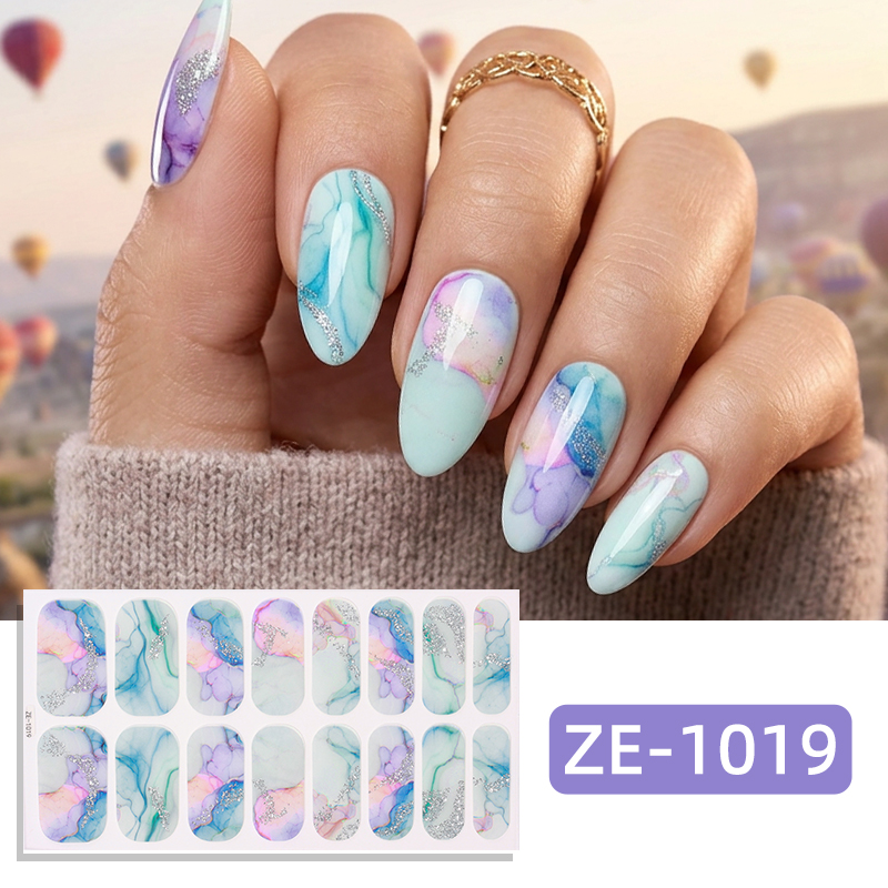 16 наклеек для ногтей с блестк – обзор и цена Striping Tape Nail