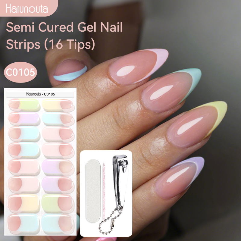 Гелевые полупрозрачные наклейк – обзор и цена Striping Tape Nail