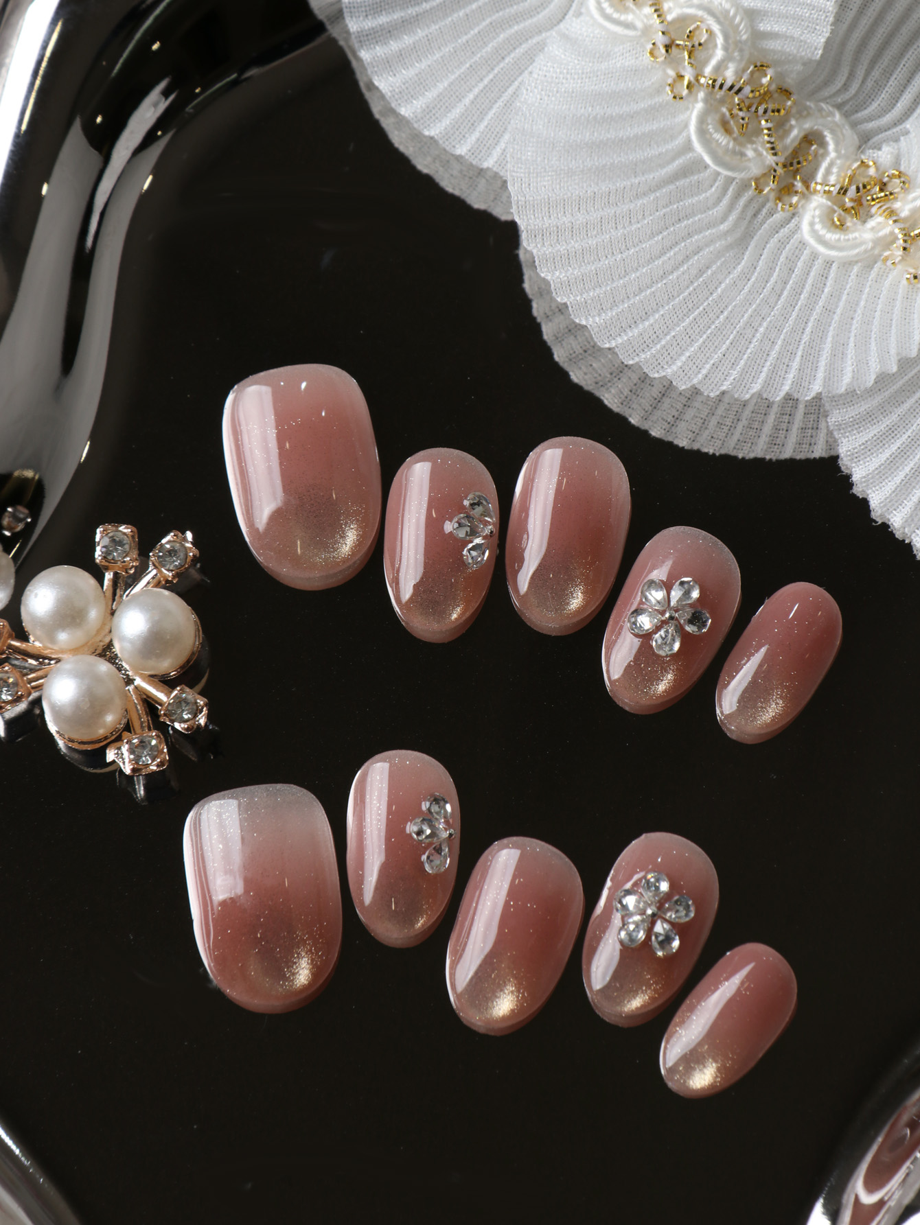 10 шт. коротких накладных ногт – обзор и цена Nail Adhesive Tab