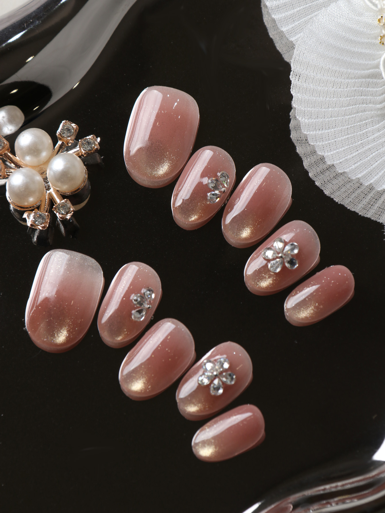 10 шт. коротких накладных ногт – обзор и цена Nail Adhesive Tab