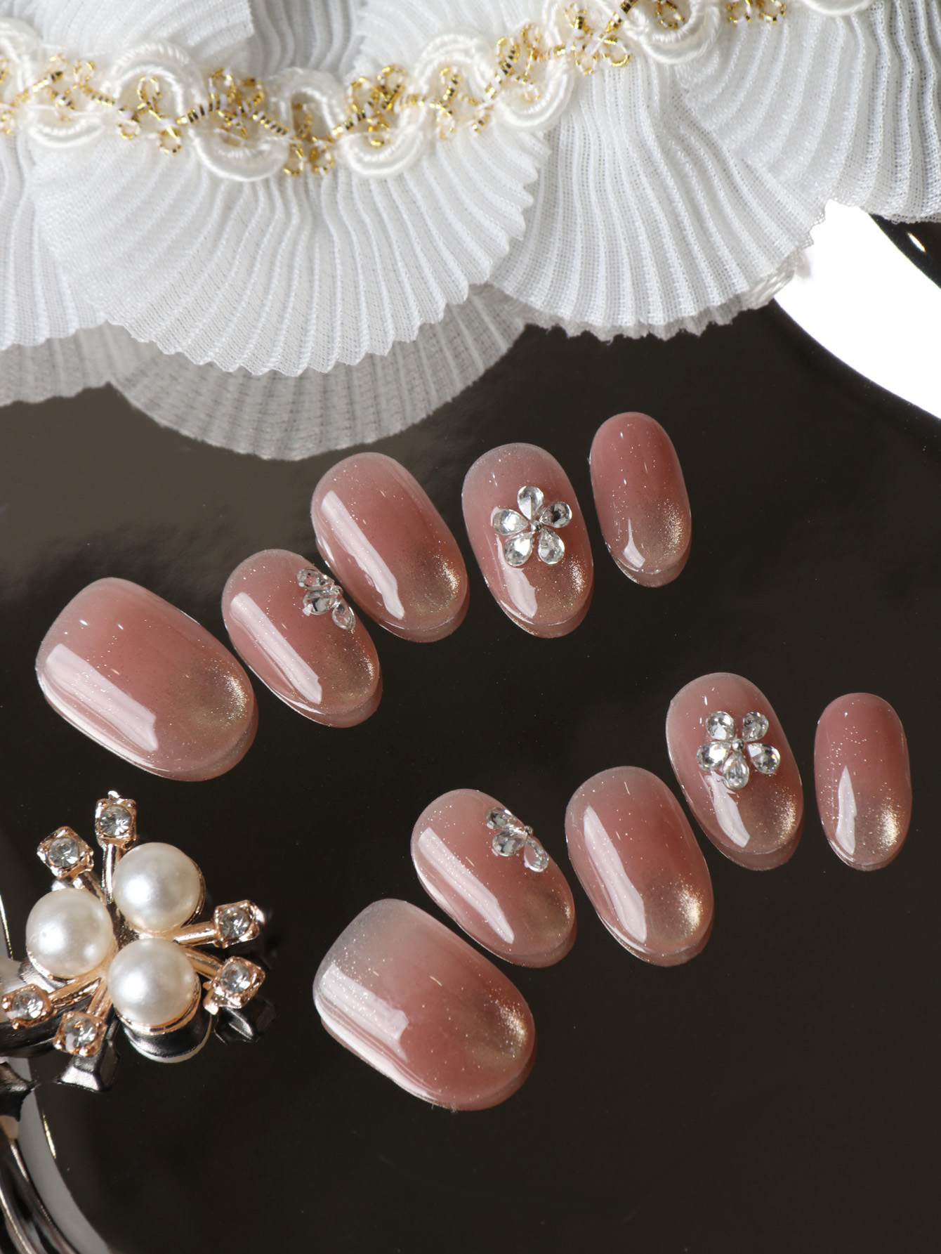 10 шт. коротких накладных ногт – обзор и цена Nail Adhesive Tab
